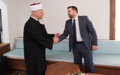 Zastupnik Hodžić i muftija Smajlović na sastanku u Banjoj Luci