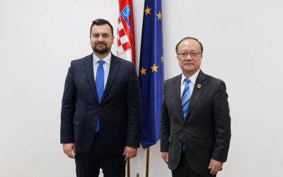 Prijem kineskog veleposlanika Nj.E. Qi Qianjina u Hrvatski sabor