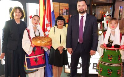 Armin Hodžić na obilježavanju Dana neovisnosti Sjeverne Makedonije