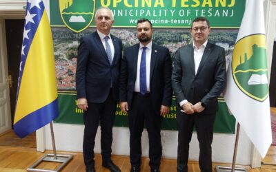 Zastupnik Armin Hodžić u službenoj posjeti Općini Tešanj