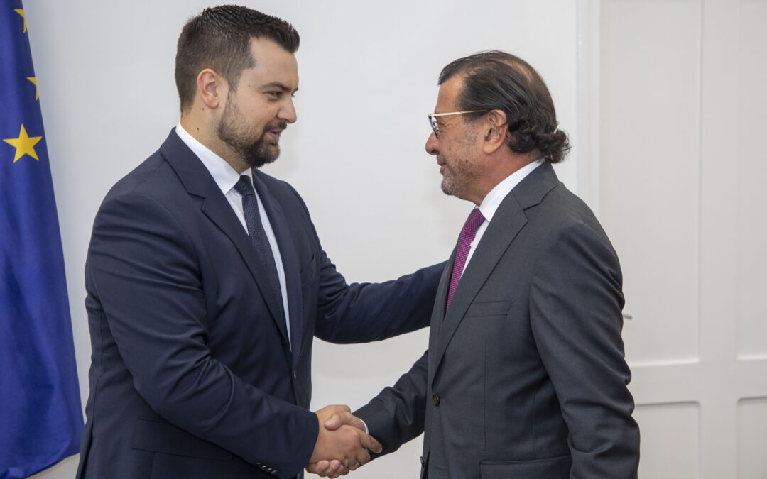 Održan sastanak Armina Hodžića i ambasadora Palestine za Hrvatsku, Austriju i Sloveniju