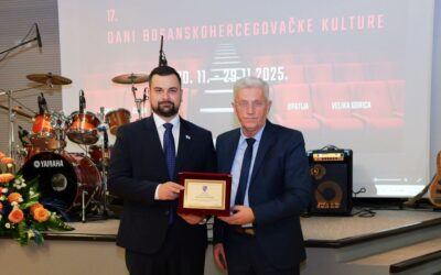Armin Hodžić primio zahvalnicu za izuzetan doprinos Bošnjacima Labina