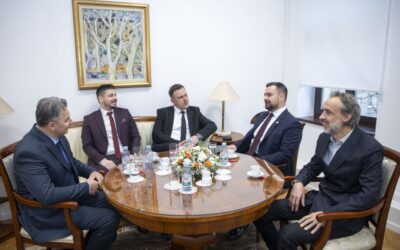 Armin Hodžić primio redatelja i produkcijsku ekipu filma “Testament“ u Hrvatskom saboru