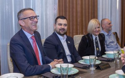 Sa županom i gradonačelnicom Rijeke na iftaru