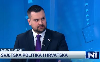 Gostovanje na N1: O Palestini, odnosima Bosne i Hrvatske, sumraku međunarodnog poretka