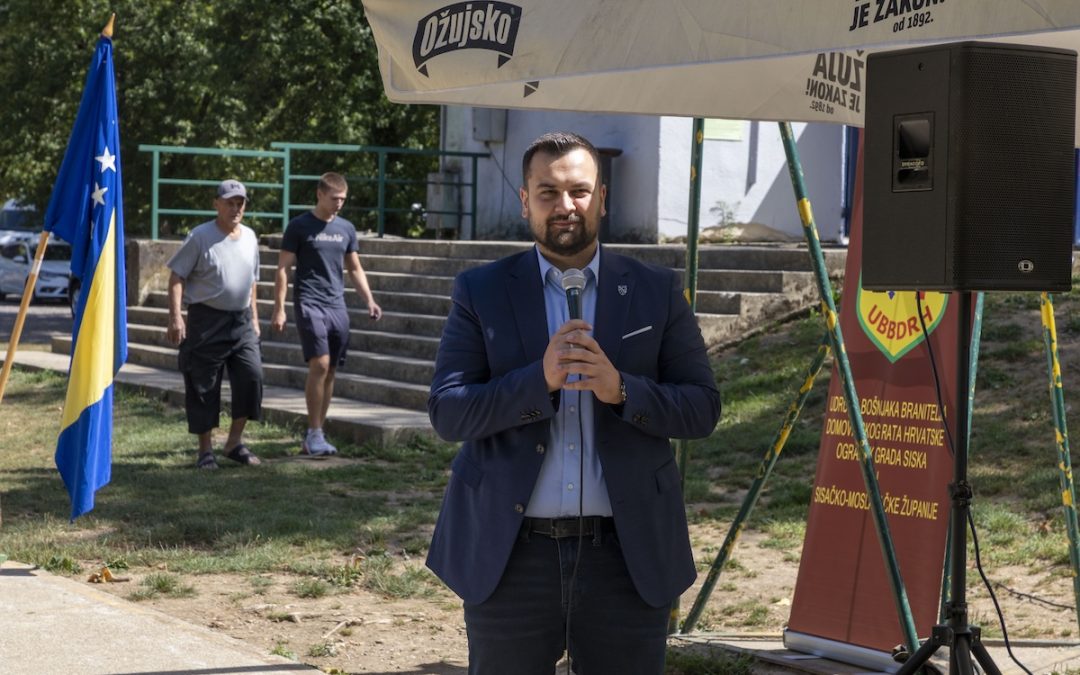 Hodžić u Sisku: Čuvamo sjećanje na ulogu i žrtvu Bošnjaka u Domovinskom ratu