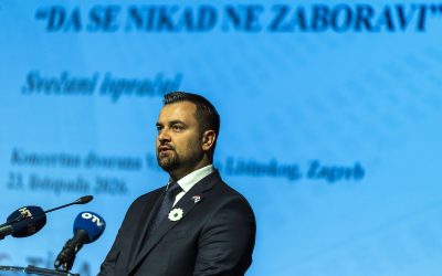 Armin Hodžić na svečanom ispraćaju konvoja “Da se nikad ne zaboravi”